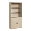 Picture of Studio C STC015 Tall 5 Shelf Bookcase with Doors