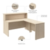 Picture of Arrive ARV003 60W x 72D L Shaped Reception Desk with Shelf