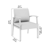 Picture of Arrive CH3901 Waiting Room Guest Chair