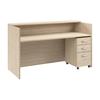Picture of Arrive ARV005 72W x 30D Reception Desk with Shelf and Mobile File Cabinet