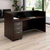 Picture of Arrive ARV005 72W x 30D Reception Desk with Shelf and Mobile File Cabinet