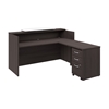 Picture of Arrive ARV010 72W x 72D L Shaped Reception Desk with Counter and Mobile File Cabinet