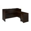 Picture of Arrive ARV010 72W x 72D L Shaped Reception Desk with Counter and Mobile File Cabinet