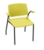 Picture of Global Rebound R5APPG Stacking Polypropylene Armchair
