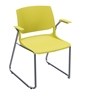 Picture of Global Rebound R6APP Sled Base Stacking Armchair with Chrome Frame