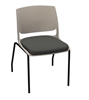 Picture of Global Rebound R5NPUG Stacking Armless Chair with Upholstered Seat