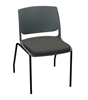 Picture of Global Rebound R5NPUG Stacking Armless Chair with Upholstered Seat