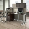 Picture of OIH002 Straight Workstation w/ Storage & Accessory Kit