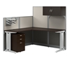 Picture of OIH004 L Workstation w/ Storage & Accessory Kit