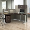 Picture of OIH004 L Workstation w/ Storage & Accessory Kit