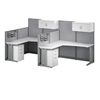 Picture of OIAH008 2 Person L Workstation with Storage