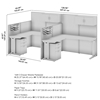 Picture of OIAH008 2 Person L Workstation with Storage