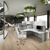 Picture of OIAH008 2 Person L Workstation with Storage
