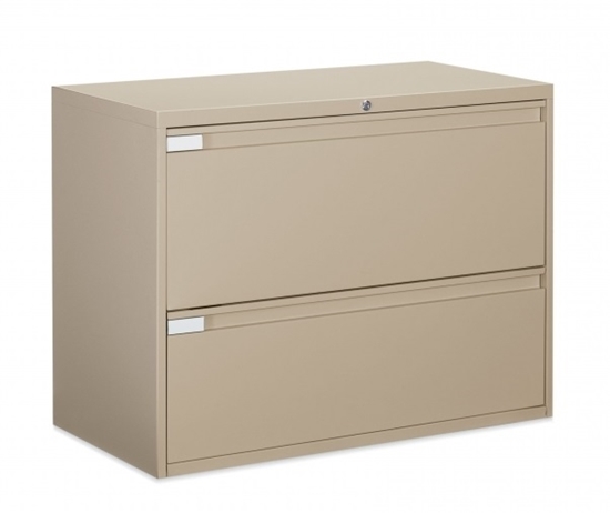 Picture of Global 9336P-2F1H 2 Drawer Lateral File Cabinet