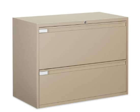 Picture of Global 9342P-2F1H 2 Drawer Lateral File