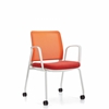 Picture of Factor 5545AMC Mesh Back Guest Chair w/ Casters