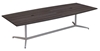 Picture of P/N 99TBM120 10' Boat Shaped Conference Table with Metal Base
