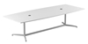 Picture of P/N 99TBM120 10' Boat Shaped Conference Table with Metal Base