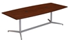 Picture of P/N 99TBM120 10' Boat Shaped Conference Table with Metal Base