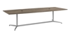 Picture of P/N 99TBM120 10' Boat Shaped Conference Table with Metal Base