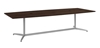 Picture of P/N 99TBM120 10' Boat Shaped Conference Table with Metal Base