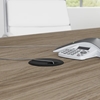 Picture of P/N 99TBM120 10' Boat Shaped Conference Table with Metal Base