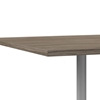 Picture of P/N 99TBM120 10' Boat Shaped Conference Table with Metal Base