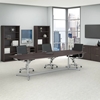 Picture of P/N 99TBM120 10' Boat Shaped Conference Table with Metal Base