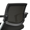 Picture of BBF Envision CH4001 Mesh Back Folding Chairs with Arms - Set of 2 in Black Mesh