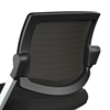 Picture of BBF Envision CH4002 Mesh Back Folding Chairs - Set of 2 in Black Mesh