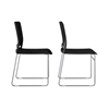 Picture of BBF Envision CH4003 Stackable Chairs - Set of 2 in Black or Grey