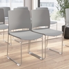 Picture of BBF Envision CH4003 Stackable Chairs - Set of 2 in Black or Grey