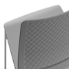 Picture of BBF Envision CH4003 Stackable Chairs - Set of 2 in Black or Grey