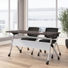Picture of BBF Envision NVS003 60W Folding Training Table and 2 Folding Chairs