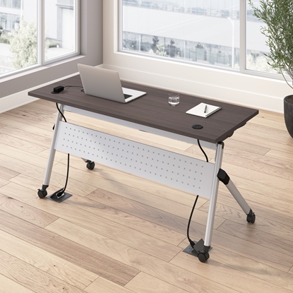 Picture of BBF Envision NVS009 60W Folding Training Table with Powered Grommets