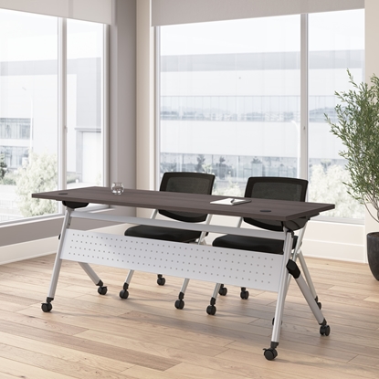 Picture of BBF Envision NVS004 72W Folding Training Table and 2 Folding Chairs