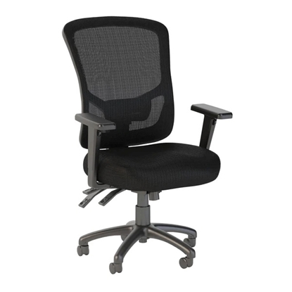 Picture of Custom Comfort P/N CH1303BLF-03 High Back Multifunction Mesh Executive Office Chair