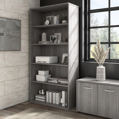 Picture of Hybrid HYB136 Tall 5 Shelf Bookcase